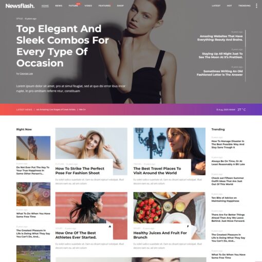 Magazine or Publication Website