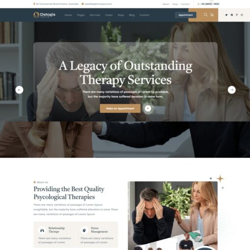 Mental Health & Counseling Website
