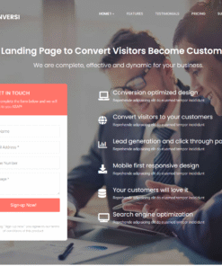Product Landing Page Website in Kenya