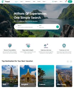 Tours and Travel Website