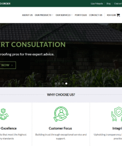 Construction Company Website