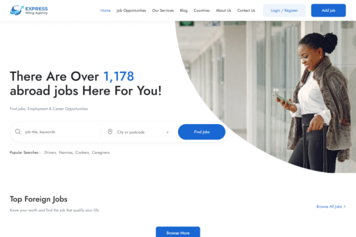 Consulting Agency Website