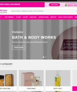 Beauty Salon or Spa website in Kenya
